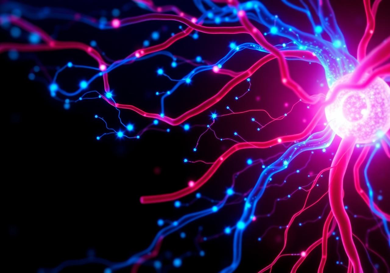 Wissenschaftliche Visualisierung der Wirkung von ErectusX auf Durchblutung und Energie